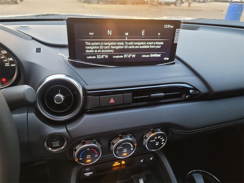 new 2025 Mazda MX-5 Miata RF car, priced at $39,699