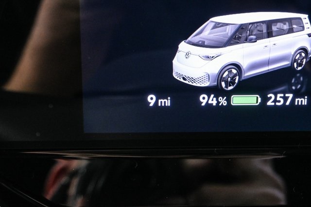 new 2025 Volkswagen ID. Buzz car, priced at $61,550