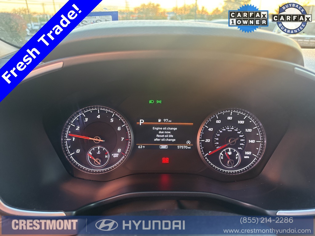 used 2023 Hyundai Santa Fe car, priced at $21,497