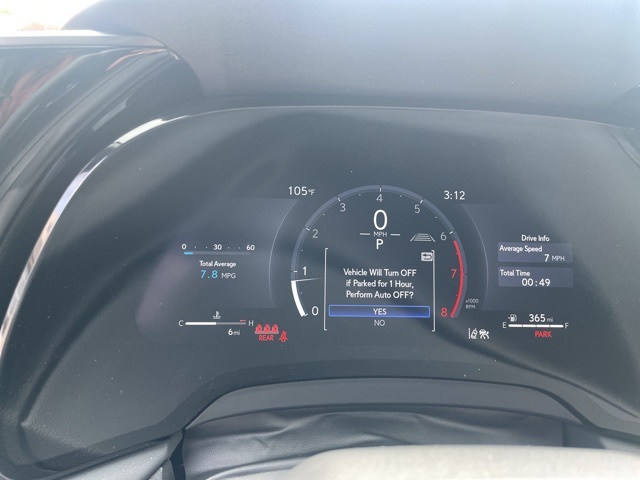 new 2025 Lexus RX car, priced at $57,349
