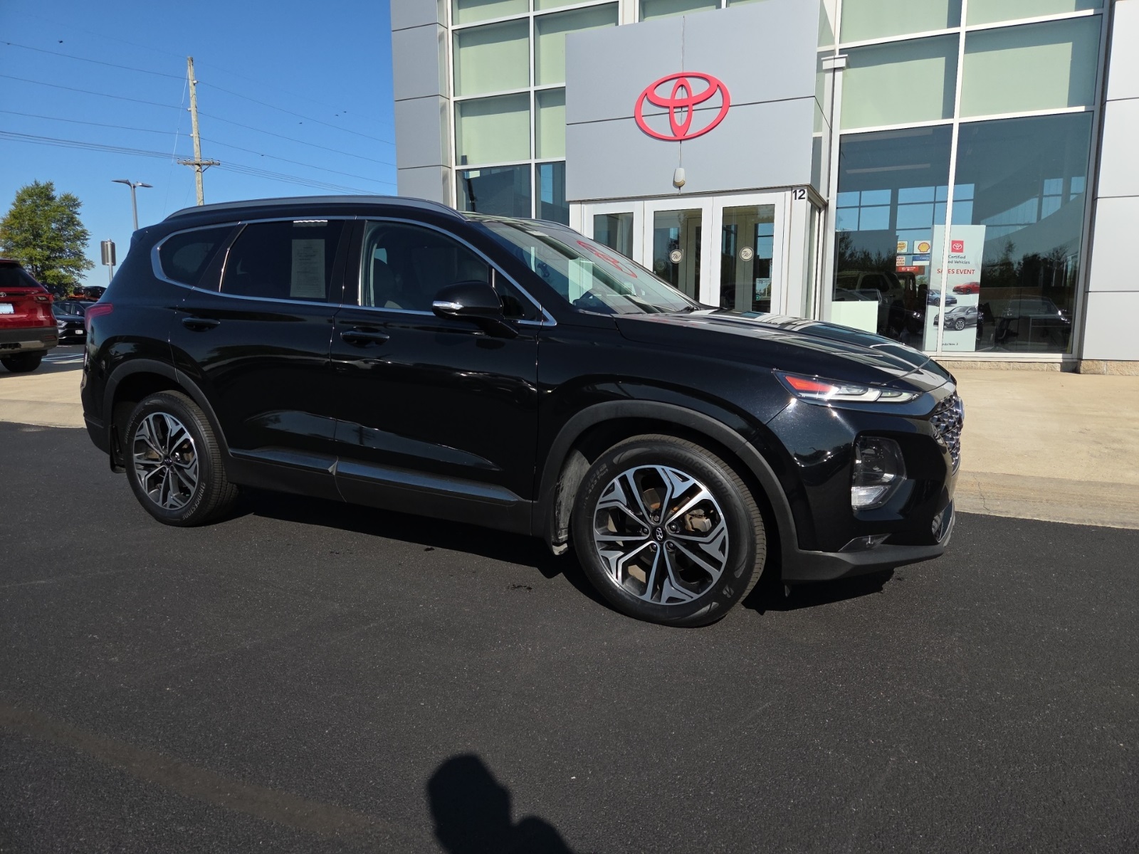 used 2019 Hyundai Santa Fe car, priced at $15,945