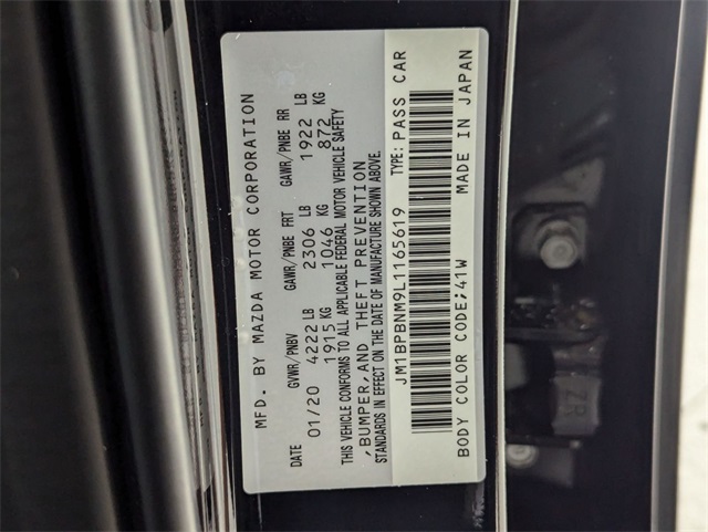 used 2020 Mazda Mazda3 car, priced at $24,111