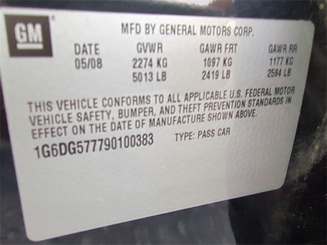 used 2009 Cadillac CTS car, priced at $9,411