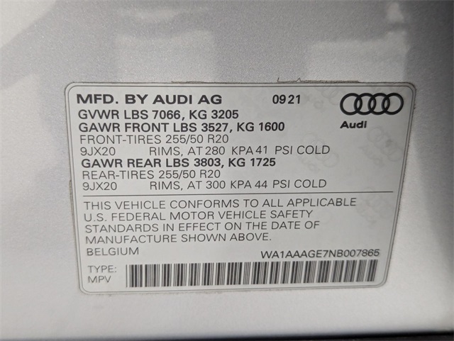 used 2022 Audi e-tron car, priced at $27,981