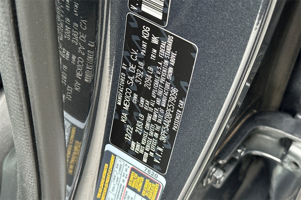 used 2023 Kia Forte car, priced at $22,996