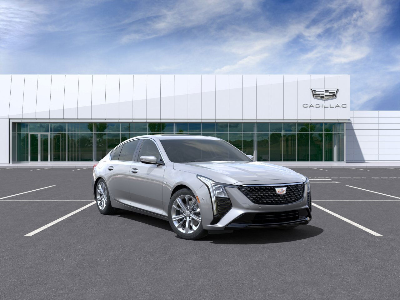 new 2025 Cadillac CT5 car, priced at $56,810