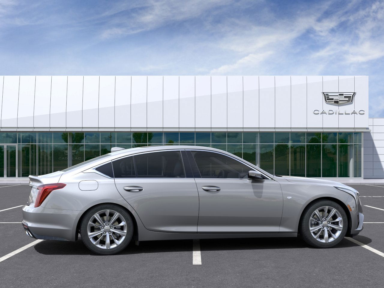 new 2025 Cadillac CT5 car, priced at $56,810