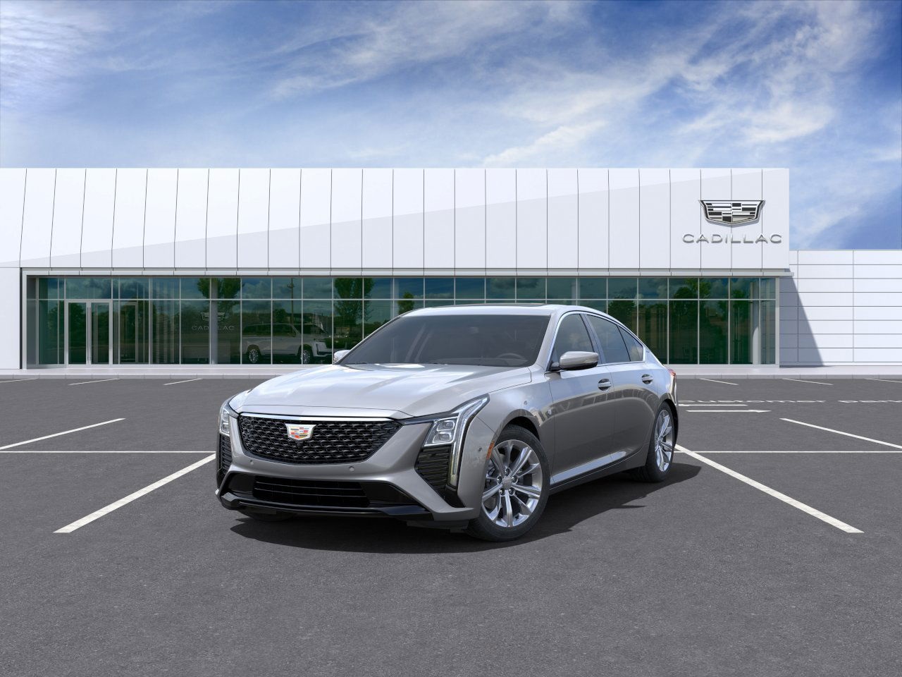 new 2025 Cadillac CT5 car, priced at $56,810