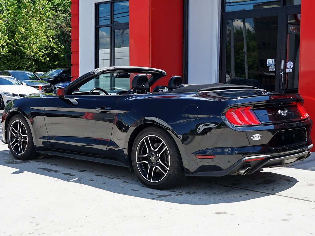 used 2022 Ford Mustang car, priced at $17,495