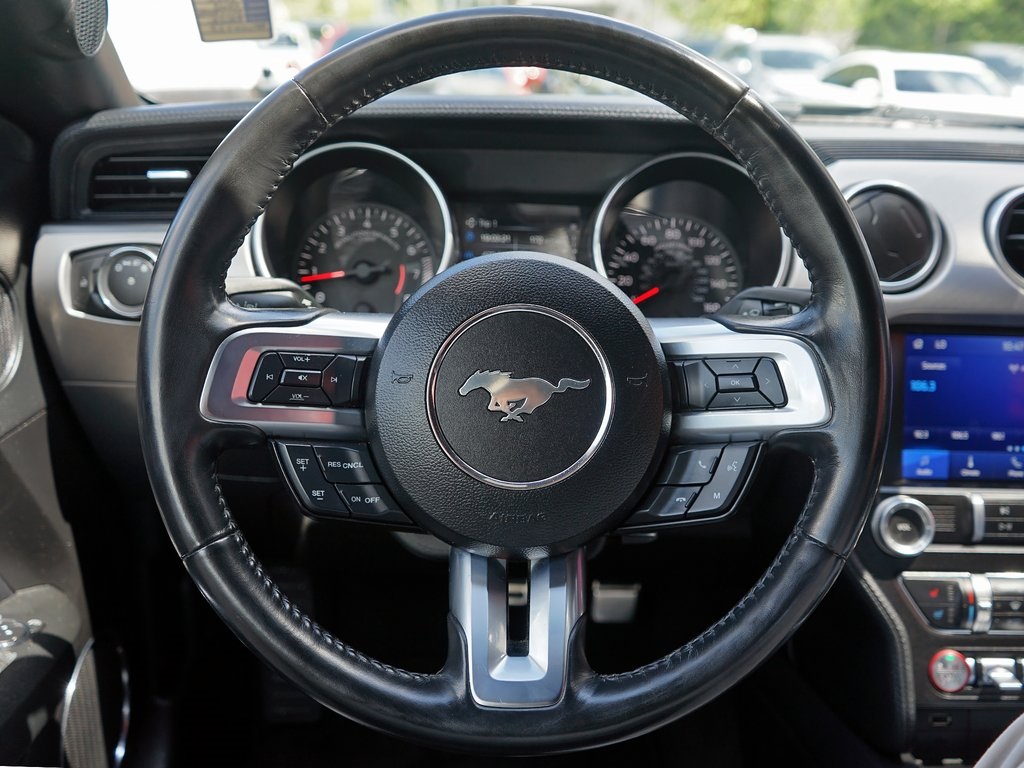 used 2022 Ford Mustang car, priced at $17,495