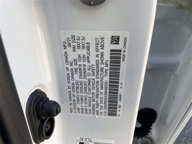 used 2021 Honda CR-V car, priced at $22,724