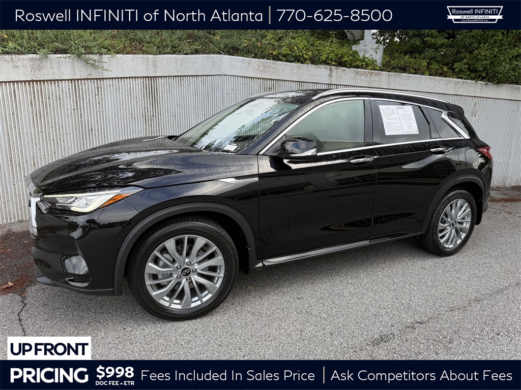 used 2024 INFINITI QX50 car, priced at $34,998