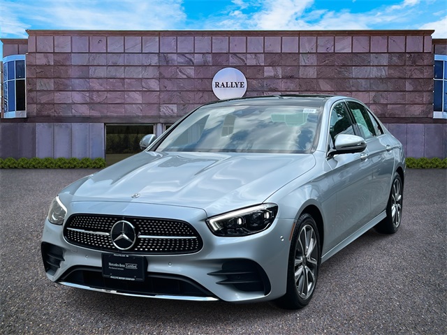 used 2021 Mercedes-Benz E-Class car, priced at $48,877