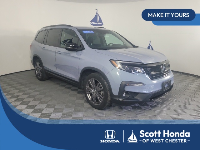 used 2022 Honda Pilot car, priced at $34,495