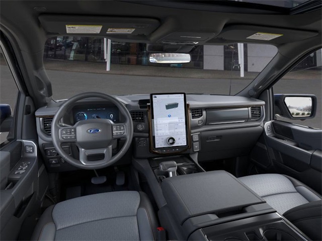 new 2025 Ford F-150 Lightning car, priced at $75,460