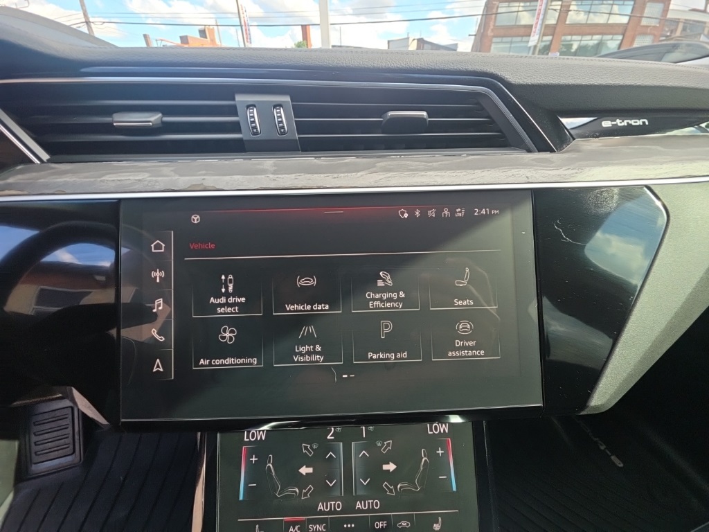 used 2021 Audi e-tron car, priced at $22,895