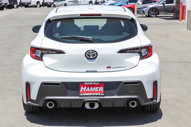 new 2025 Toyota GR Corolla car, priced at $42,529