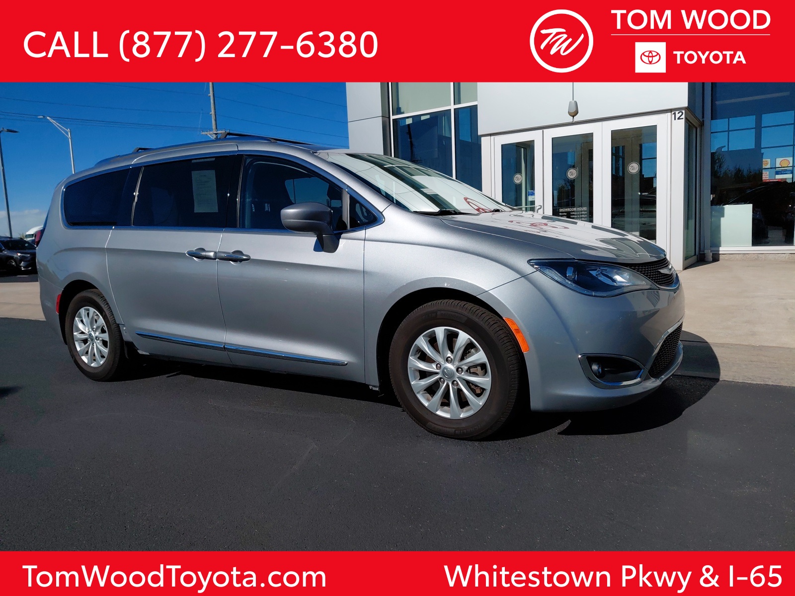 used 2018 Chrysler Pacifica car, priced at $18,020