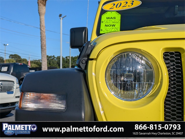 used 2023 Jeep Wrangler car, priced at $35,999