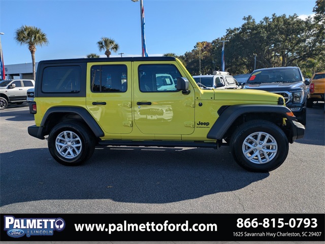 used 2023 Jeep Wrangler car, priced at $35,999