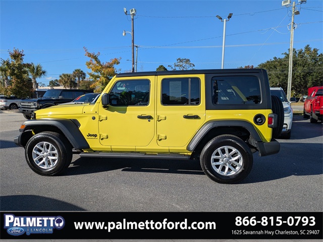 used 2023 Jeep Wrangler car, priced at $35,999