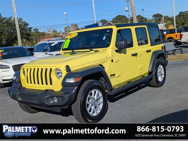used 2023 Jeep Wrangler car, priced at $35,999