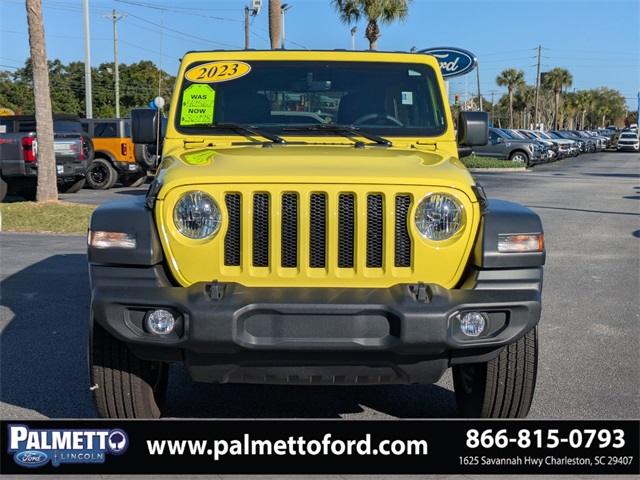used 2023 Jeep Wrangler car, priced at $35,999