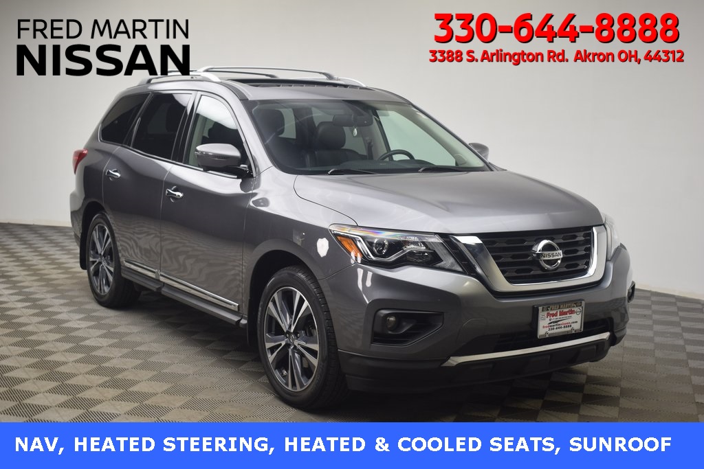 used 2019 Nissan Pathfinder car, priced at $21,455