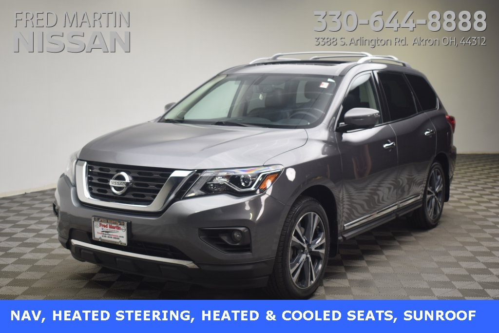 used 2019 Nissan Pathfinder car, priced at $20,740