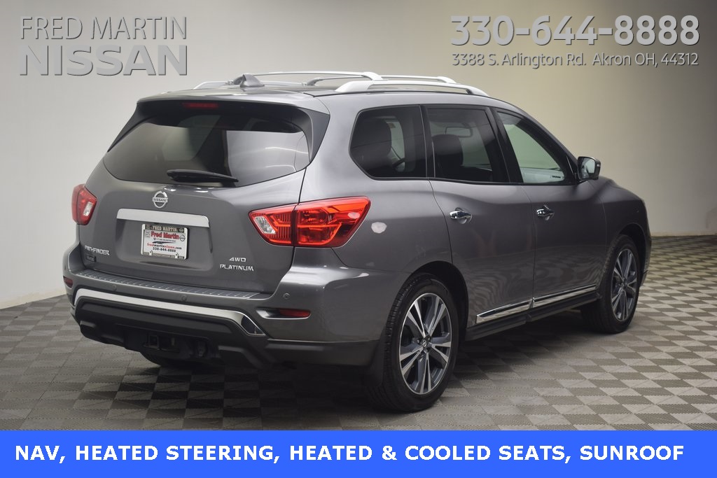 used 2019 Nissan Pathfinder car, priced at $20,740