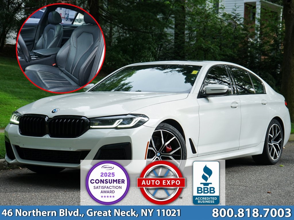 used 2021 BMW 5-Series car, priced at $22,495