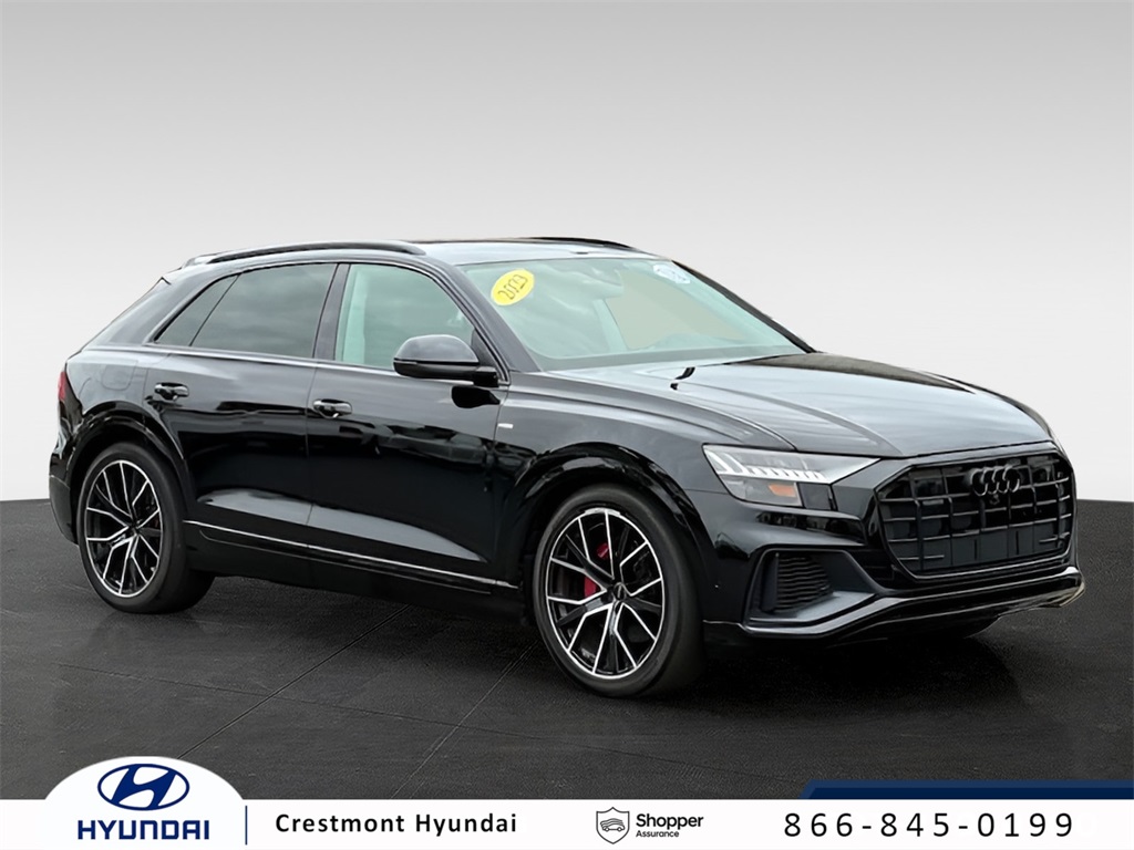used 2023 Audi Q8 car, priced at $56,757