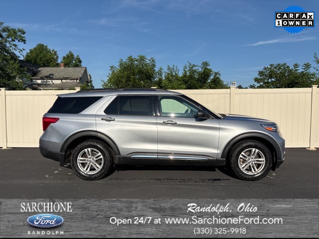 used 2022 Ford Explorer car, priced at $27,500