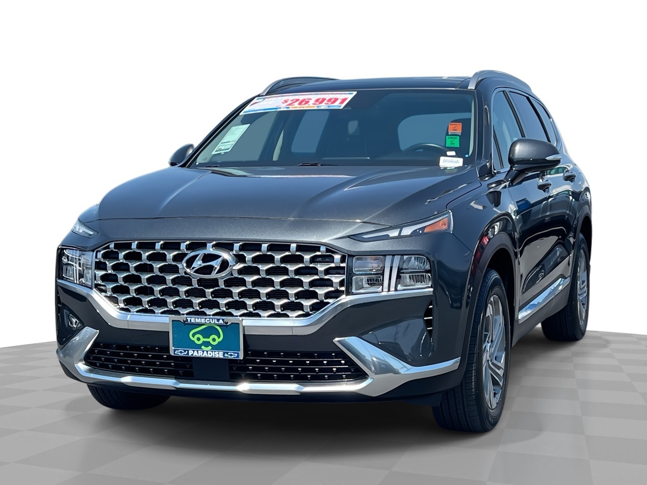 used 2021 Hyundai Santa Fe car, priced at $26,991