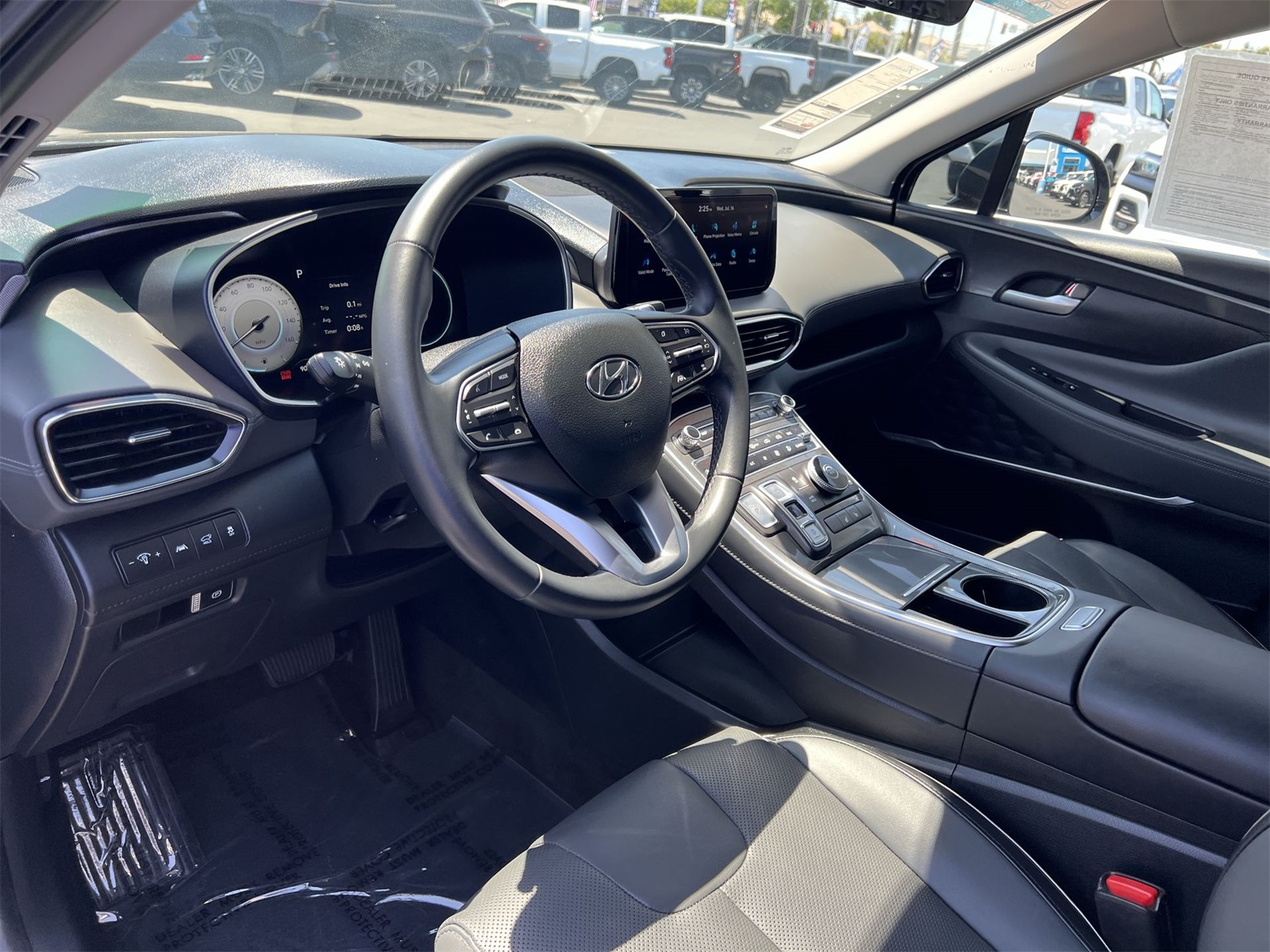 used 2021 Hyundai Santa Fe car, priced at $26,991