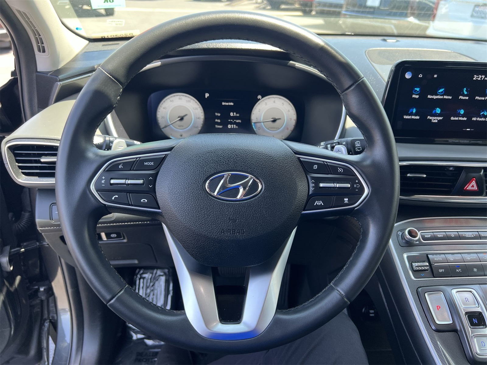 used 2021 Hyundai Santa Fe car, priced at $26,991