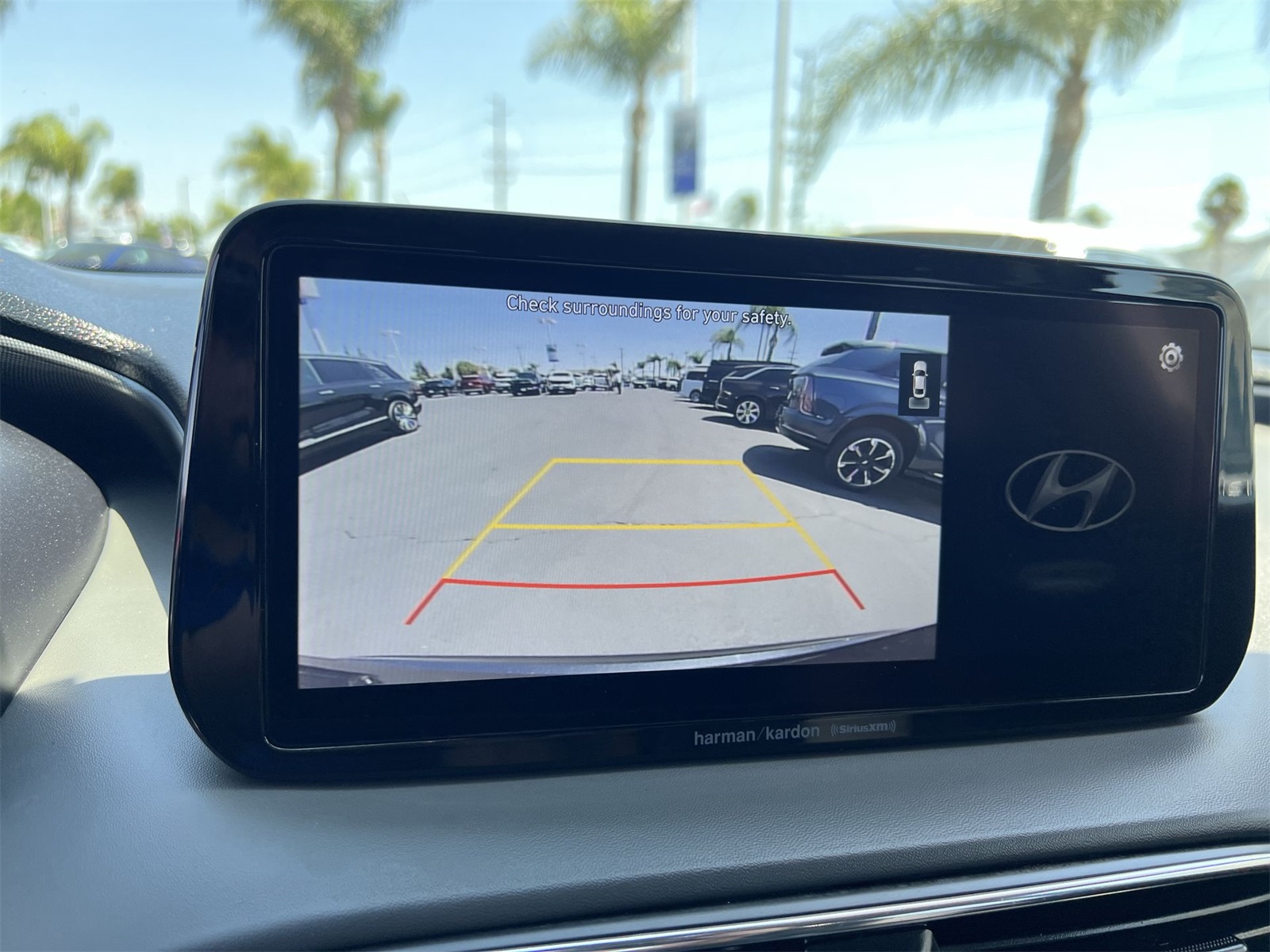 used 2021 Hyundai Santa Fe car, priced at $26,991