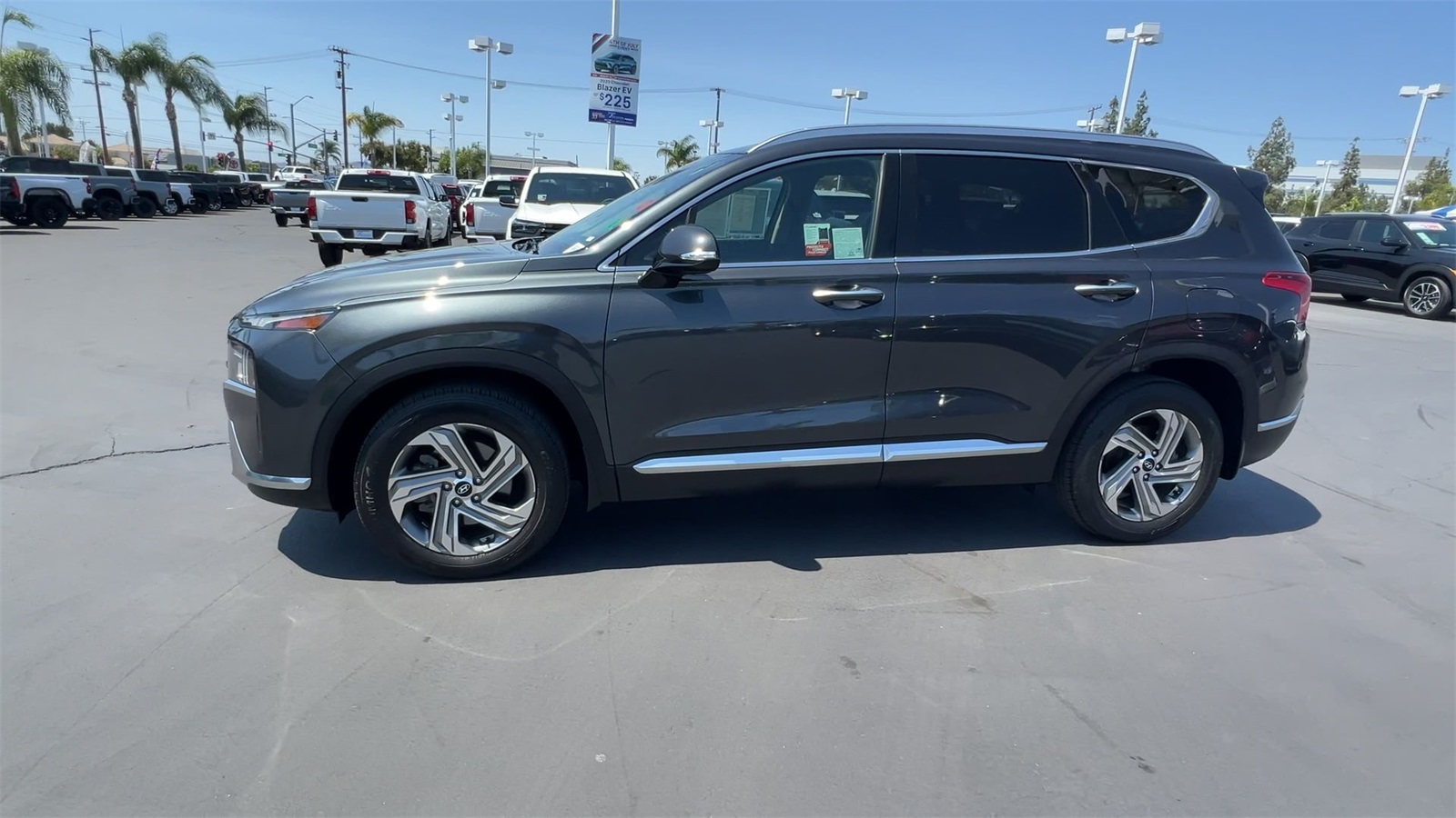 used 2021 Hyundai Santa Fe car, priced at $26,991