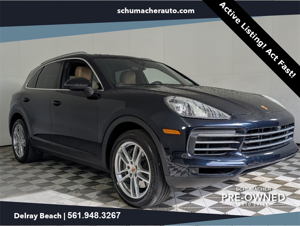 used 2021 Porsche Cayenne car, priced at $54,800