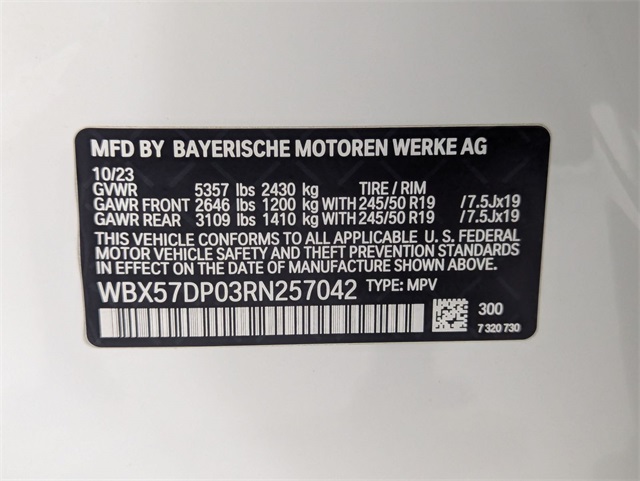 used 2024 BMW X3 car, priced at $39,476
