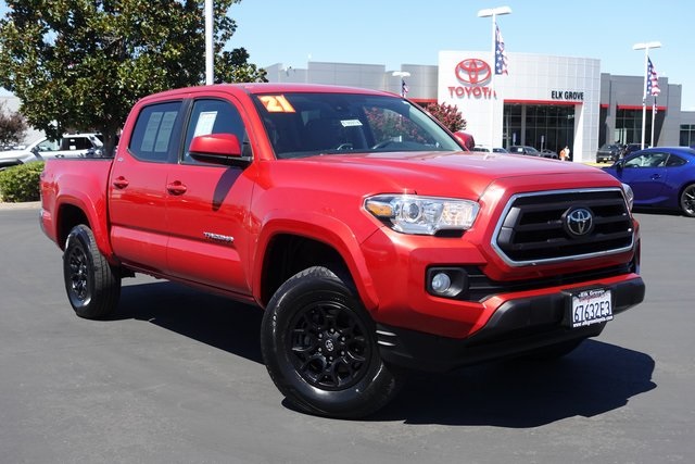 used 2021 Toyota Tacoma car, priced at $33,100