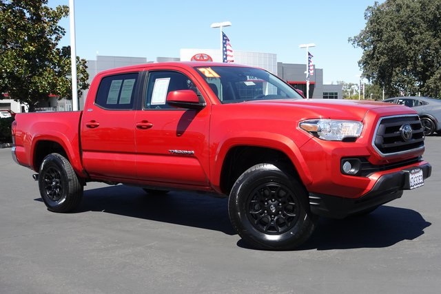 used 2021 Toyota Tacoma car, priced at $33,100