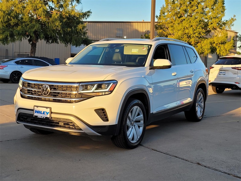 used 2021 Volkswagen Atlas car, priced at $24,805