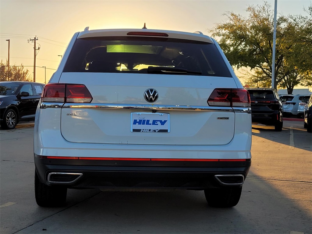 used 2021 Volkswagen Atlas car, priced at $24,805