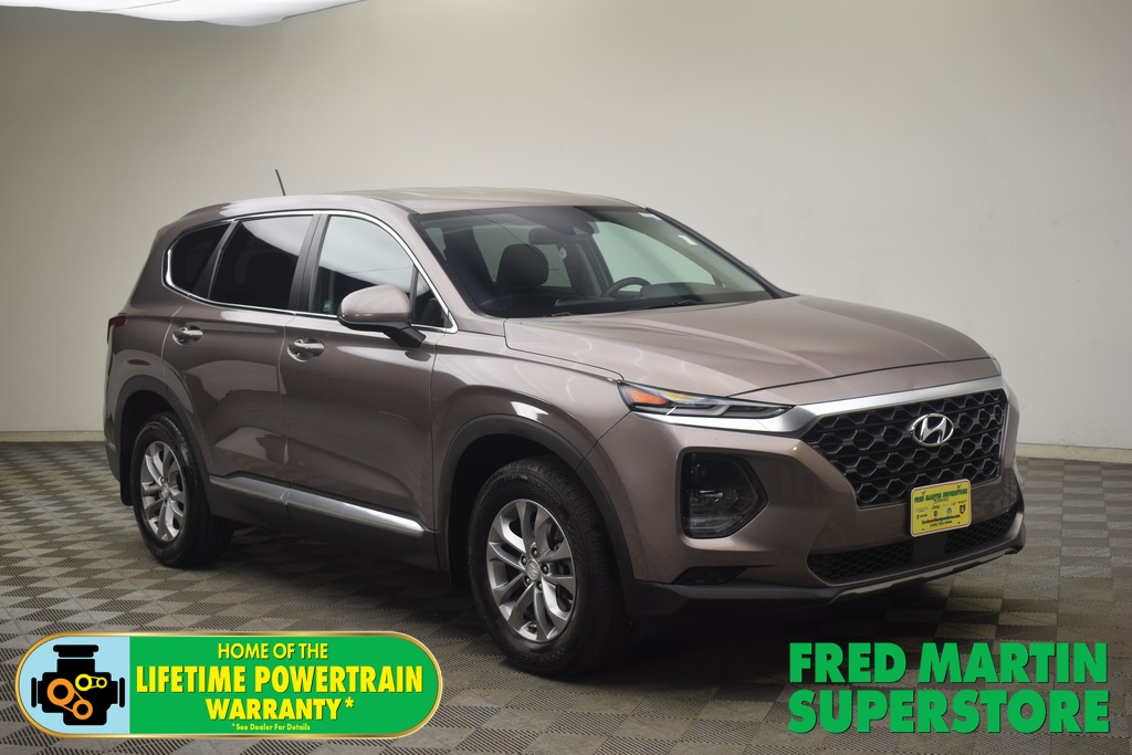 used 2020 Hyundai Santa Fe car, priced at $18,500