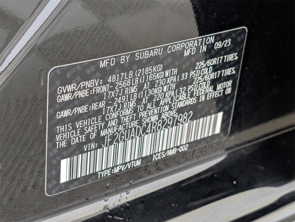 used 2024 Subaru Crosstrek car, priced at $22,000