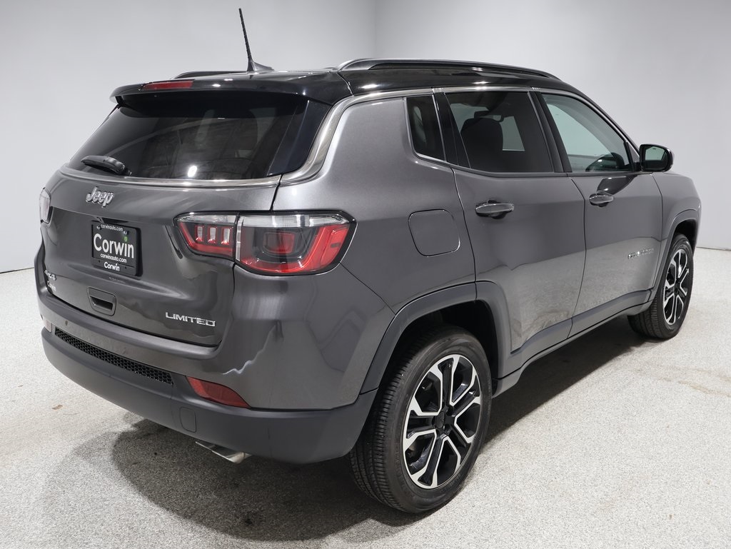 used 2022 Jeep Compass car, priced at $23,500