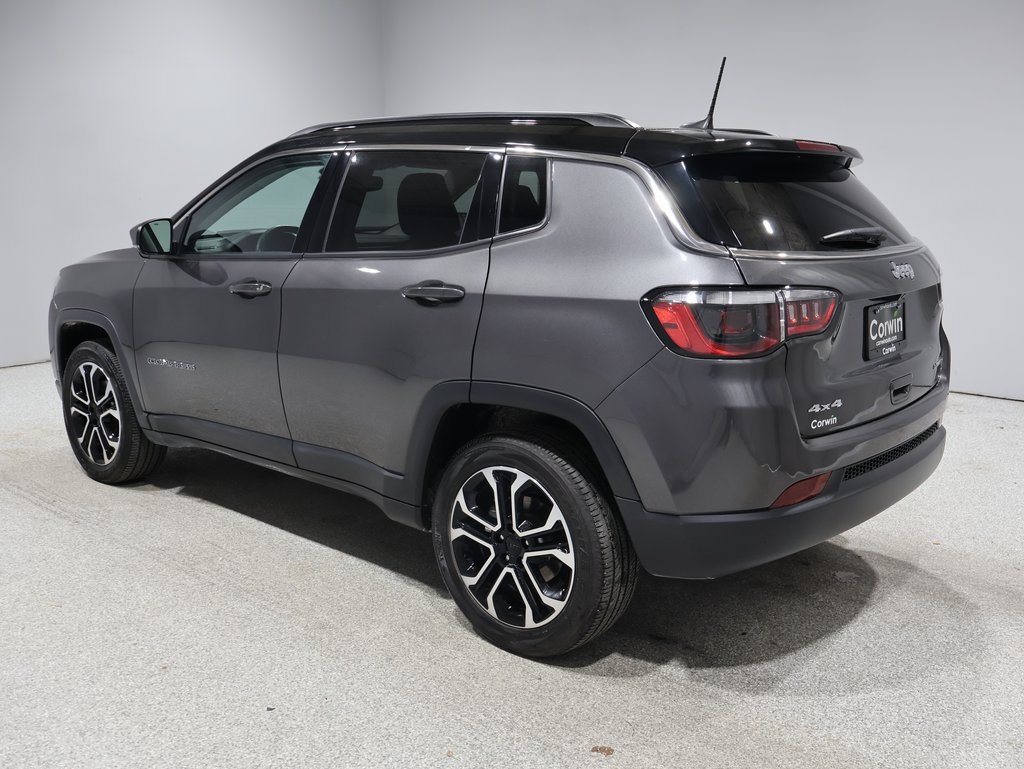 used 2022 Jeep Compass car, priced at $23,500
