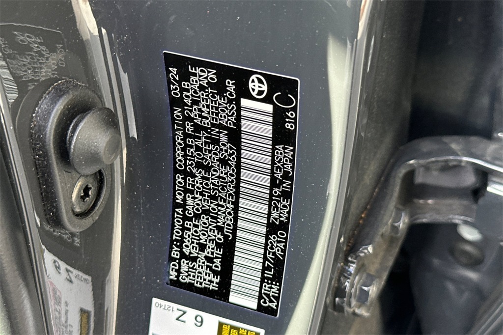 used 2024 Toyota Corolla Hybrid car, priced at $26,737