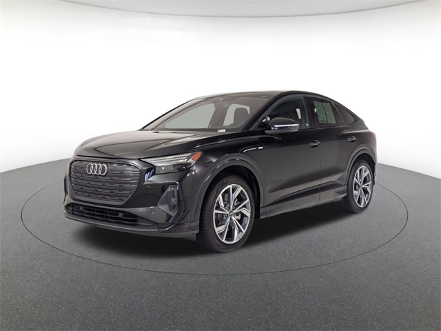 used 2024 Audi Q4 e-tron car, priced at $43,681